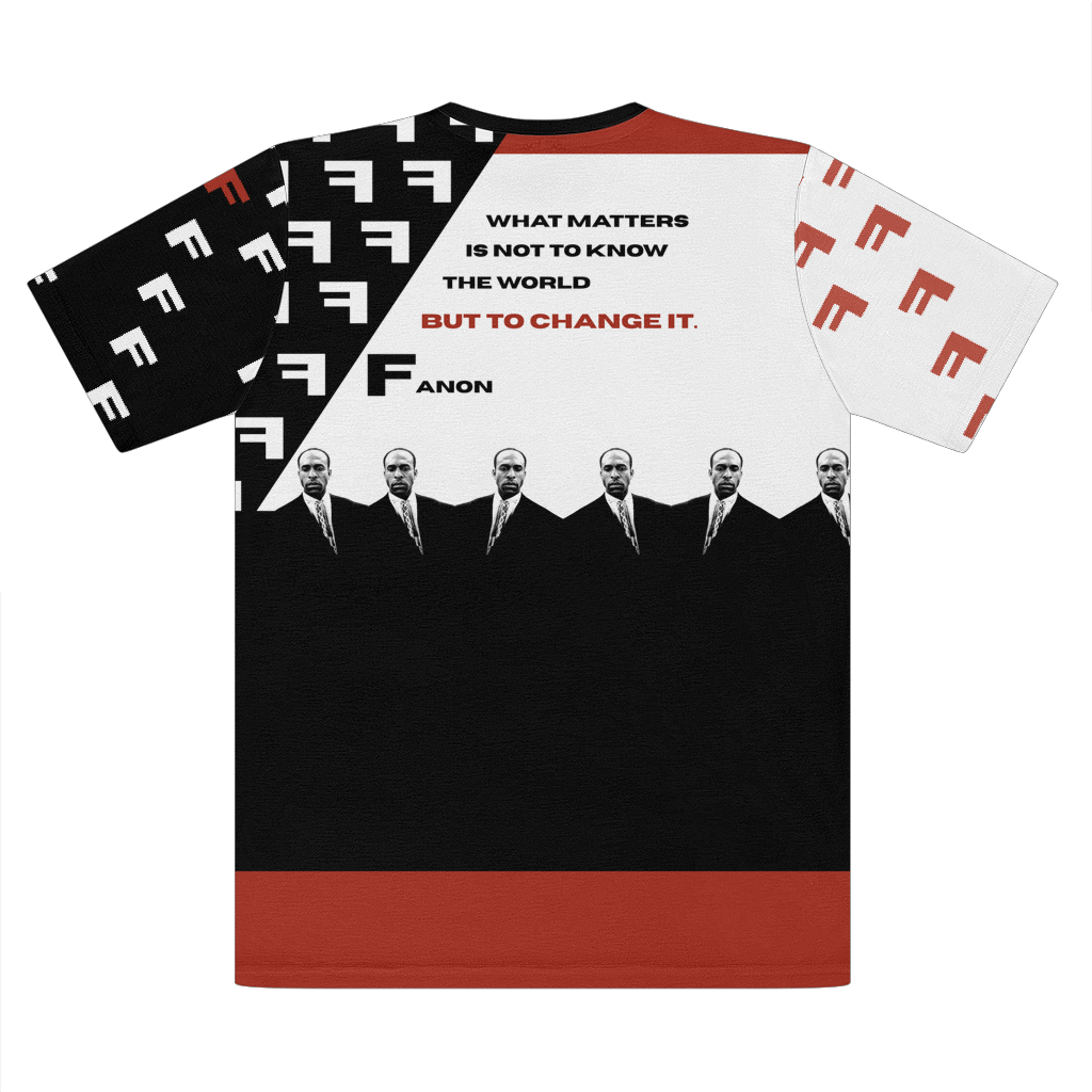 Mafga - Fanon - red Premium Cut and Sew Sublimation Unisex T-Shirt
