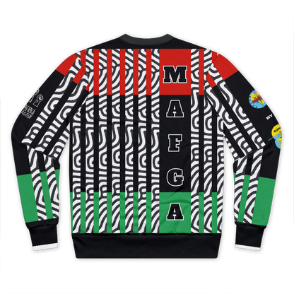 Mafga - PLO Style Premium Cut and Sew Sublimation Unisex Sweatshirt