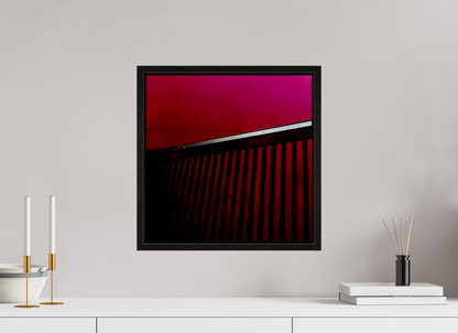 40 x 40 cm, Floater Frame The Opening
