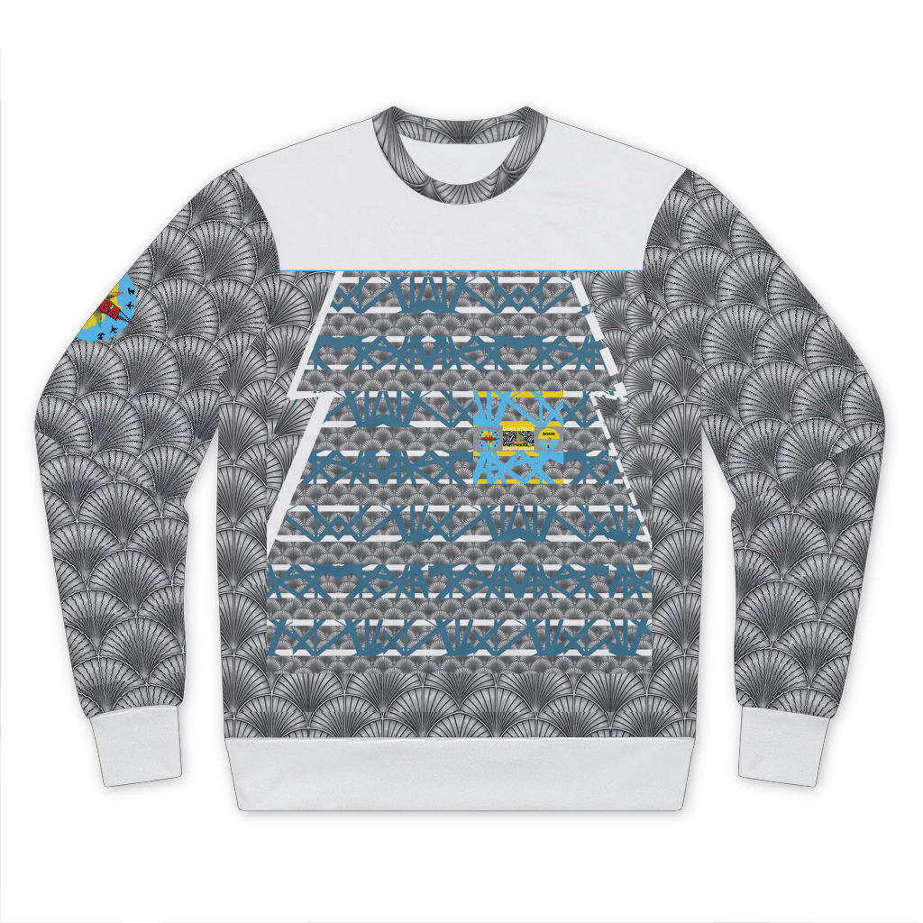 front (4) Premium Cut and Sew Sublimation Unisex Sweatshirt