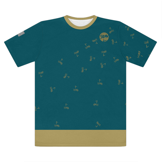 Golden Petrol Premium Cut and Sew Sublimation Unisex T-Shirt