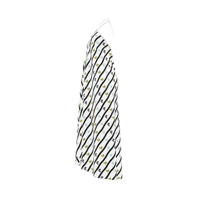 Rückenfreies Kleid mit Neckholder