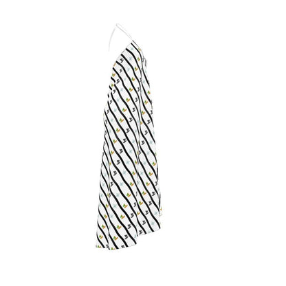 Rückenfreies Kleid mit Neckholder