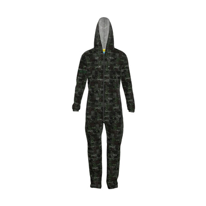 Camouflage Overall - dark