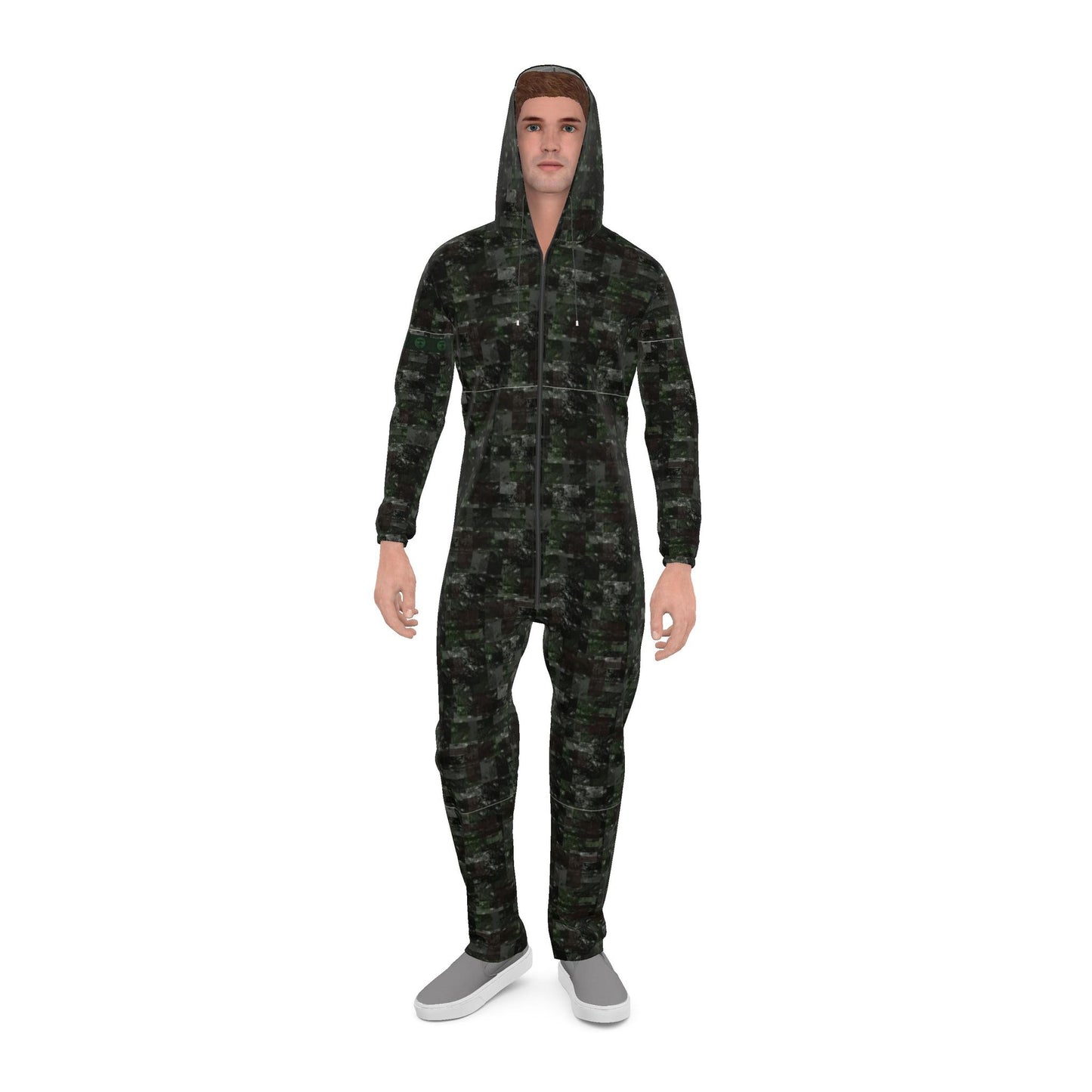 Camouflage Overall - dark