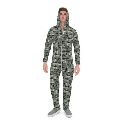 Camouflage Overall - green
