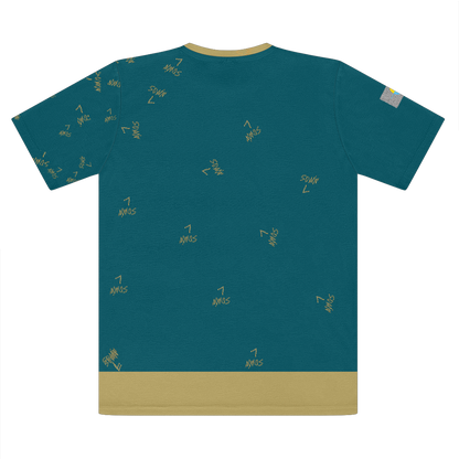Golden Petrol Premium Cut and Sew Sublimation Unisex T-Shirt