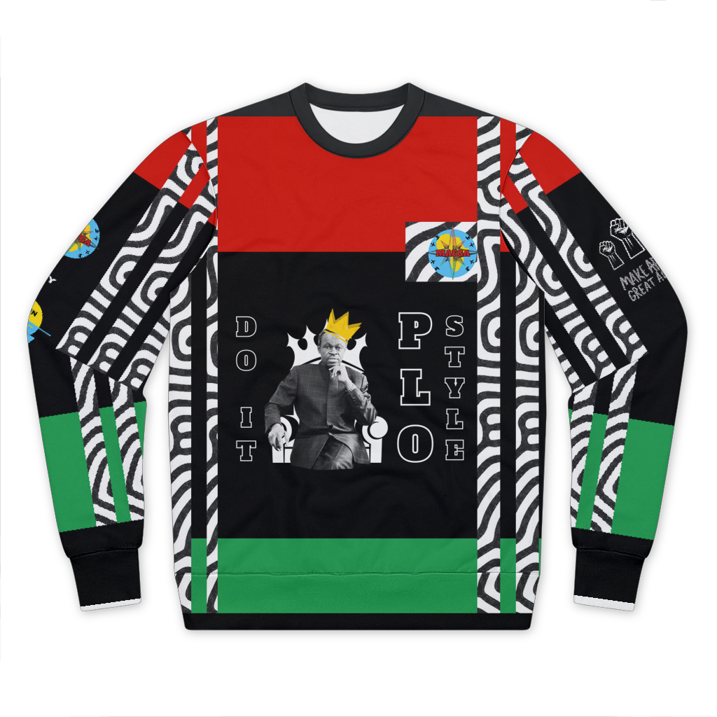Mafga - PLO Style Premium Cut and Sew Sublimation Unisex Sweatshirt
