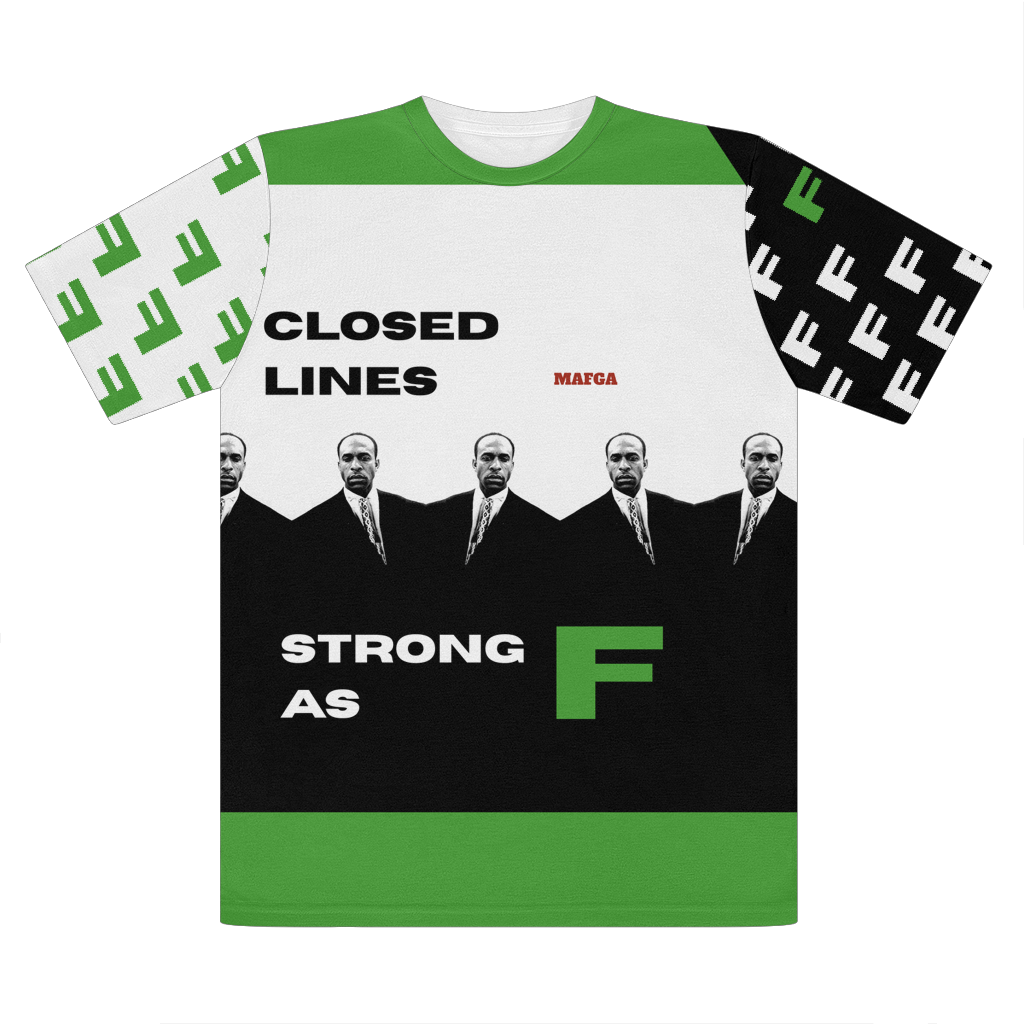 Mafga - Fanon - green Premium Cut and Sew Sublimation Unisex T-Shirt
