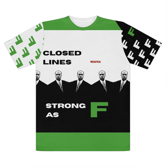 Mafga - Fanon - green Premium Cut and Sew Sublimation Unisex T-Shirt