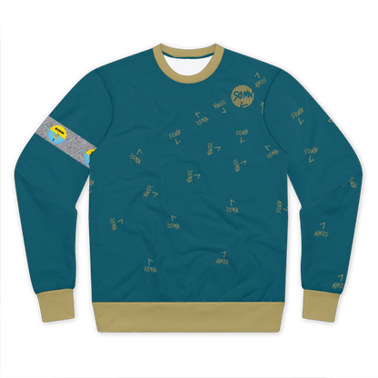 Golden Petrol Premium Cut and Sew Sublimation Unisex Sweatshirt