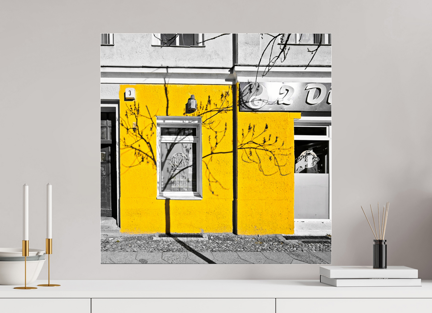 60 x 60 cm, Photo Print Under Acrylic Glass 2 Welten