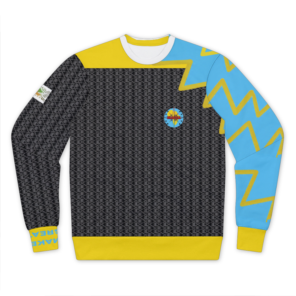 Lightning Premium Cut and Sew Sublimation Unisex Sweatshirt