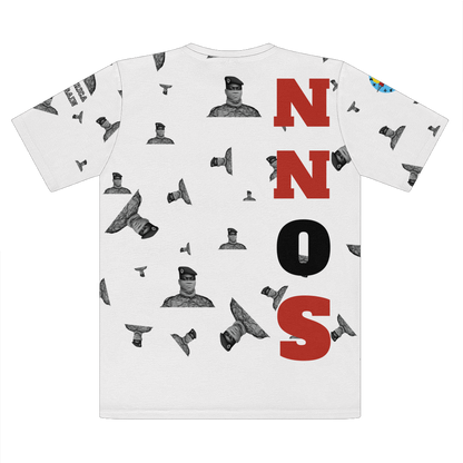 Mafga - Traore Pattern - white Premium Cut and Sew Sublimation Unisex T-Shirt