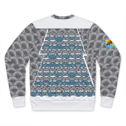 front (4) Premium Cut and Sew Sublimation Unisex Sweatshirt