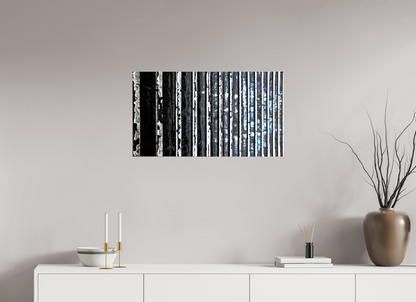 80 x 45 cm, Photo Print Under Acrylic Glass Stripes