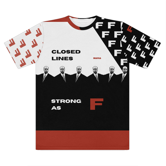 Mafga - Fanon - red Premium Cut and Sew Sublimation Unisex T-Shirt