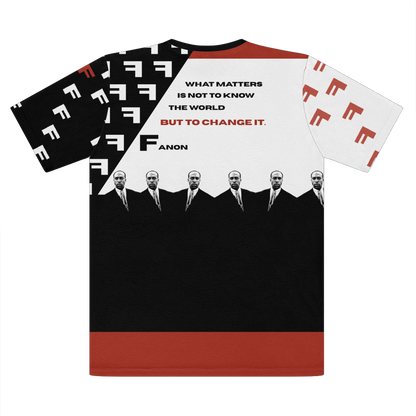 Mafga - Fanon - red Premium Cut and Sew Sublimation Unisex T-Shirt
